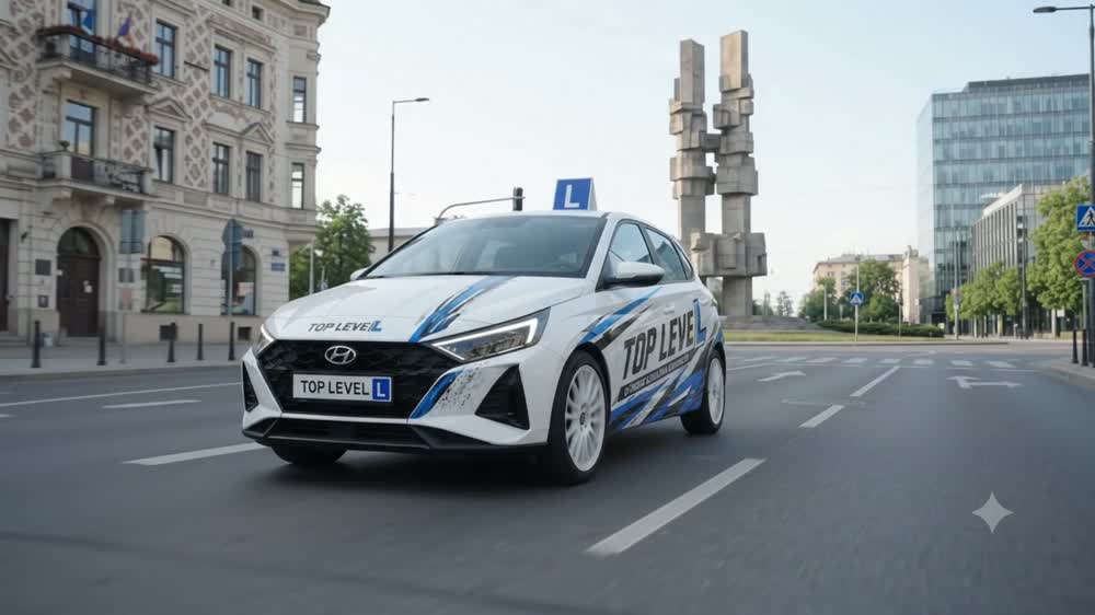 Samochód szkoleniowy Hyundai i20 OSK Top Level Rzeszów